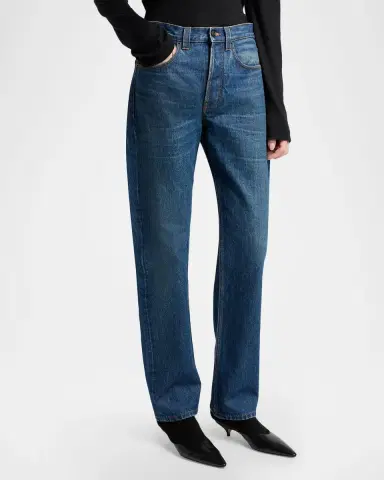 The Row Daciana Straight-Leg Denim Jeans | Thumbnail 8