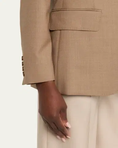 Max Mara Circense Single-Button Wool Jacket | Thumbnail 5 Max Mara Circense Single-Button Wool Jacket | Thumbnail 5