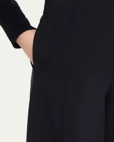 Max Mara Wide-Leg Pick Stitch Scuba Jersey Pants | Thumbnail 5 Max Mara Wide-Leg Pick Stitch Scuba Jersey Pants | Thumbnail 5