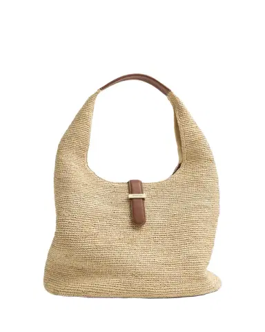 Simkhai Khai Small Raffia Tote Bag | Thumbnail 1