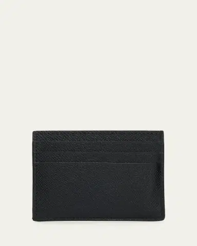 Tom Ford Men's Logo Leather Card Holder | Thumbnail 4 Tom Ford Men's Logo Leather Card Holder | Thumbnail 4