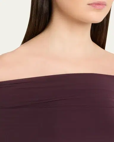 Wolford Sheer Drape Off-Shoulder Top | Thumbnail 5 Wolford Sheer Drape Off-Shoulder Top | Thumbnail 5