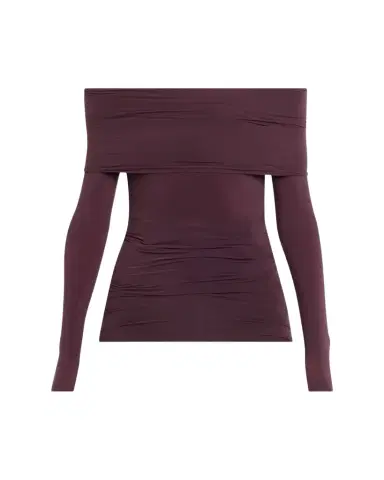 Wolford Sheer Drape Off-Shoulder Top | Thumbnail 1 Wolford Sheer Drape Off-Shoulder Top | Thumbnail 1