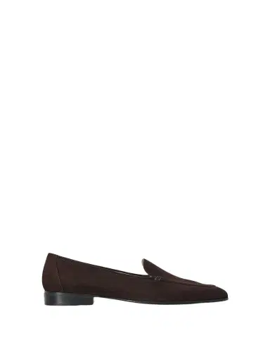 THE ROW Adam Suede Loafers | Thumbnail 1 THE ROW Adam Suede Loafers | Thumbnail 1