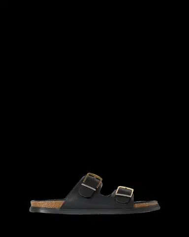 The Row Leather Dual-Buckle Slide Sandals | Thumbnail 3 The Row Leather Dual-Buckle Slide Sandals | Thumbnail 3