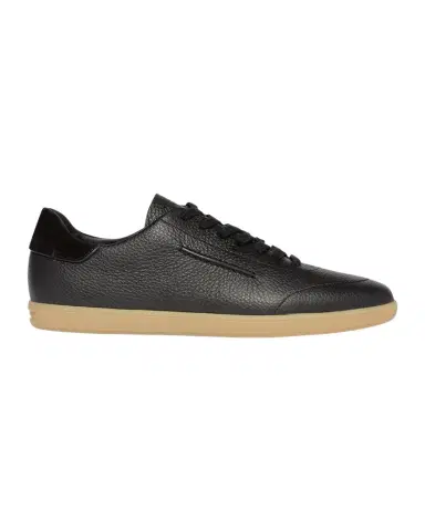 Zegna Men's 232 Grained Leather Low-Top Sneakers | Thumbnail 1