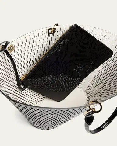 Tom Ford Cut Out Patent Leather Medium Tote Bag | Thumbnail 4 Tom Ford Cut Out Patent Leather Medium Tote Bag | Thumbnail 4