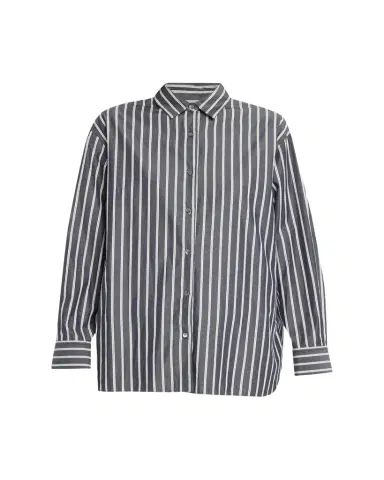 Nili Lotan Yorke Striped Oversized Button-Down Shirt | Thumbnail 1