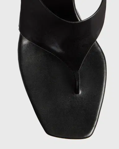 Khaite 55mm Marlow Leather Thong Mules | Thumbnail 8