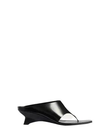 Khaite 55mm Marlow Leather Thong Mules | Thumbnail 1