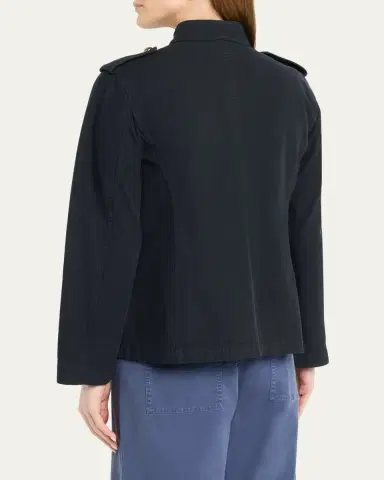 Nili Lotan Raymond Cotton Twill Utility Jacket | Thumbnail 3
