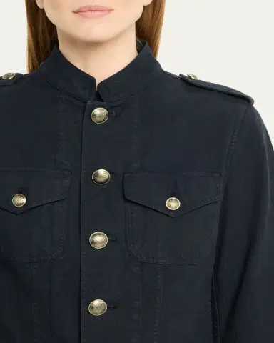 Nili Lotan Raymond Cotton Twill Utility Jacket | Thumbnail 5