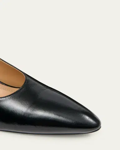 Maison Margiela Court Shoe Leather Wedge Pumps | Thumbnail 5 Maison Margiela Court Shoe Leather Wedge Pumps | Thumbnail 5