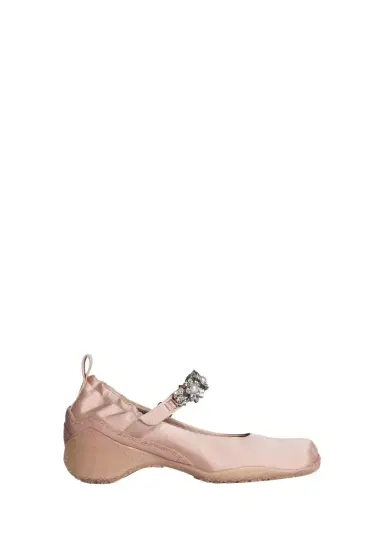 Simone Rocha Embellished Satin Ballet Runners | Thumbnail 1 Simone Rocha Embellished Satin Ballet Runners | Thumbnail 1