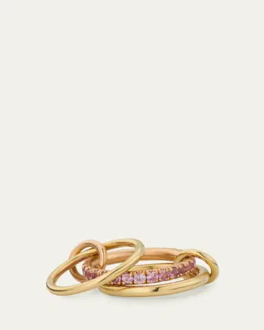 Spinelli Kilcollin Petunia 18K Gold Pink Ombre Sapphire Ring | Thumbnail 3