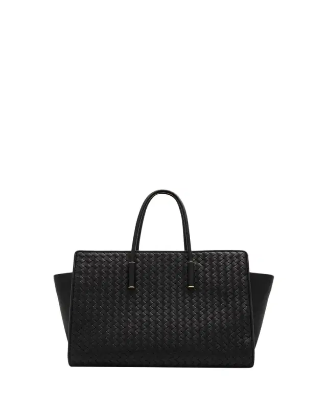 Barbara Medium Leather Tote Bag