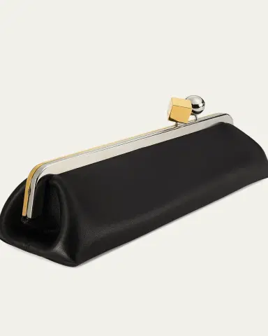 Jacquemus The Salon Leather Pochette Clutch Bag | Thumbnail 2 Jacquemus The Salon Leather Pochette Clutch Bag | Thumbnail 2