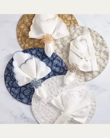 Kim Seybert Lune Beaded Placemat | Thumbnail 2 Kim Seybert Lune Beaded Placemat | Thumbnail 2