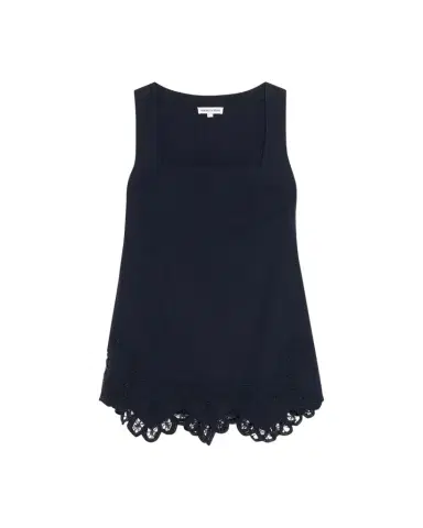 Veronica Beard Shanice Lace Cotton Mini Dress | Thumbnail 1