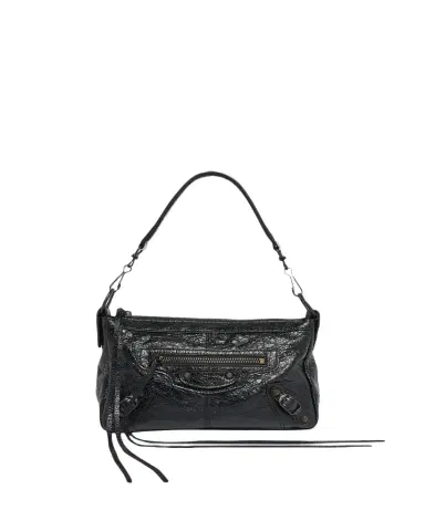 Balenciaga Le City Moto Mini Leather Shoulder Bag | Thumbnail 1 Balenciaga Le City Moto Mini Leather Shoulder Bag | Thumbnail 1