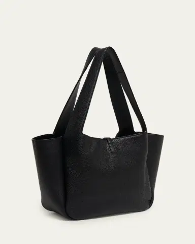 Saint Laurent Le 5 à 7 Bea Tote Bag in Leather | Thumbnail 3