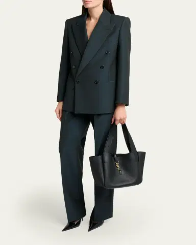 Saint Laurent Le 5 à 7 Bea Tote Bag in Leather | Thumbnail 5