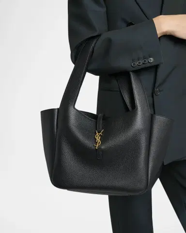 Saint Laurent Le 5 à 7 Bea Tote Bag in Leather | Thumbnail 6