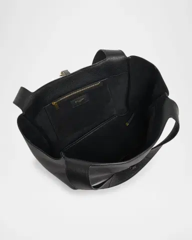 Saint Laurent Le 5 à 7 Bea Tote Bag in Leather | Thumbnail 8