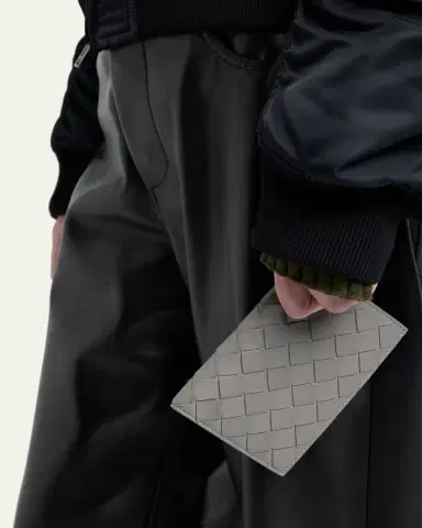 Bottega Veneta Leather Passport Case | Thumbnail 2