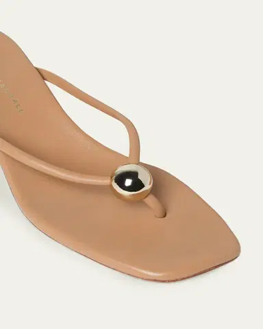 Loeffler Randall 50mm Odessa Leather Thong Sandals | Thumbnail 3