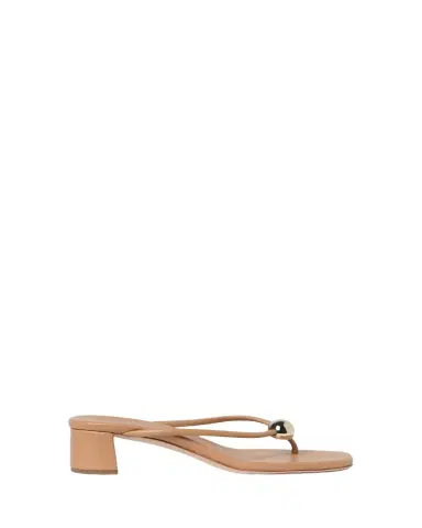 Loeffler Randall 50mm Odessa Leather Thong Sandals | Thumbnail 1