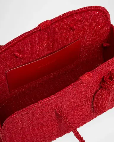 Jacquemus Le Turismo Raffia Top-Handle Bowler Bag | Thumbnail 8