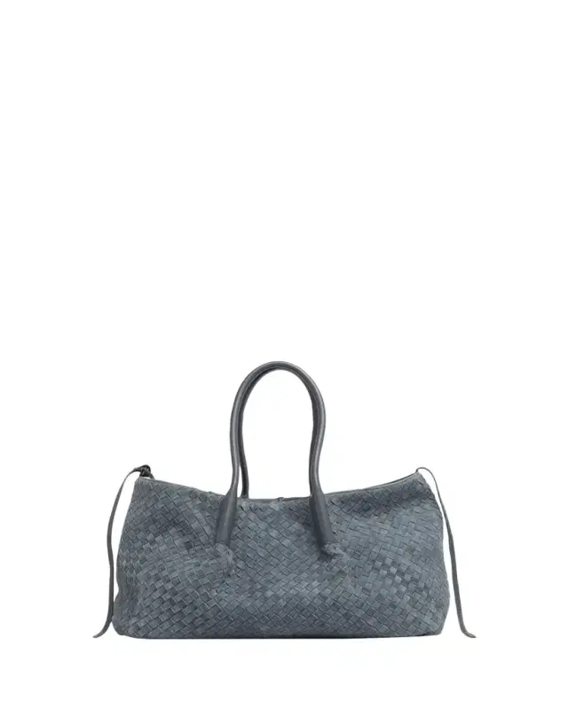 Bottega Veneta Pinacoteca Reversible Suede Shoulder Bag