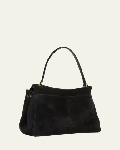 Balenciaga Rodeo Medium Suede Shoulder Bag | Thumbnail 3