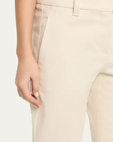 Brunello Cucinelli Slim-Leg Cotton Pants | Thumbnail 5 Brunello Cucinelli Slim-Leg Cotton Pants | Thumbnail 5