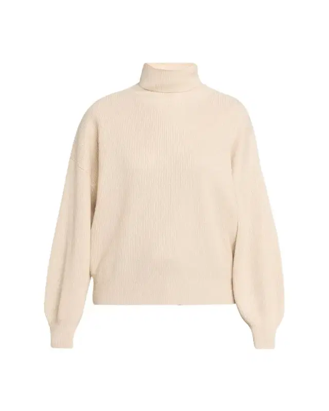 Brunello Cucinelli Shimmering Cashmere English Rib Turtleneck Sweater