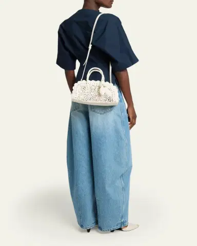 Jacquemus Le Petit Turismo Crochet Top-Handle Bag | Thumbnail 5 Jacquemus Le Petit Turismo Crochet Top-Handle Bag | Thumbnail 5
