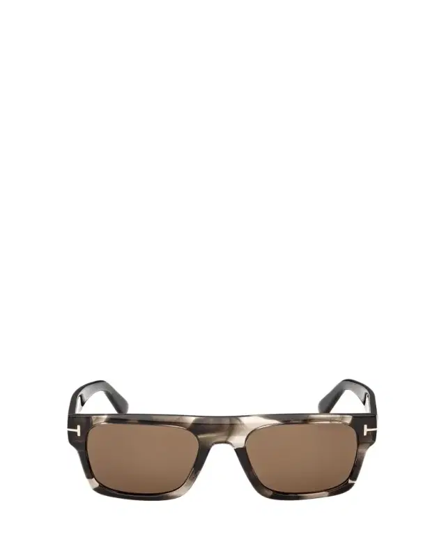Men's Fausto 53mm Acetate Square Sunglasses
