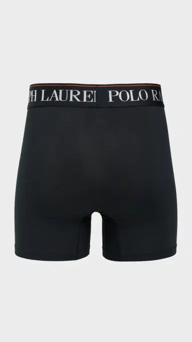 Polo Ralph Lauren Underwear 4D Flex Microfiber Boxer Briefs 3 Pack Polo Black S | Thumbnail 4 Polo Ralph Lauren Underwear 4D Flex Microfiber Boxer Briefs 3 Pack Polo Black S | Thumbnail 4