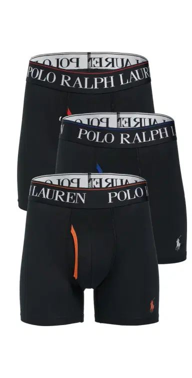 Polo Ralph Lauren Underwear 4D Flex Microfiber Boxer Briefs 3 Pack Polo Black S | Thumbnail 1 Polo Ralph Lauren Underwear 4D Flex Microfiber Boxer Briefs 3 Pack Polo Black S | Thumbnail 1