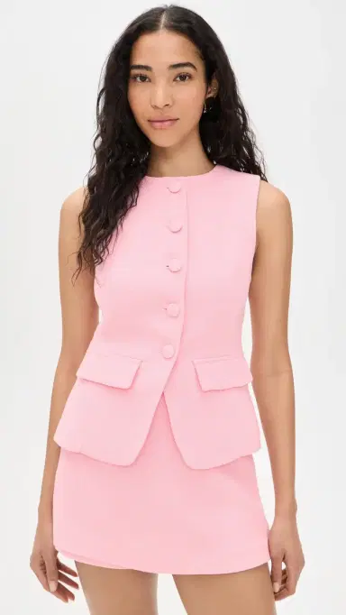 endless rose Vest Skort Romper Pink | Thumbnail 2