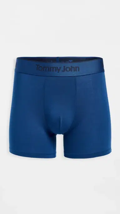 Tommy John Second Skin 4 Trunks 3 Pack Dress Blues/Blue Quartz/ Dutch | Thumbnail 3 Tommy John Second Skin 4 Trunks 3 Pack Dress Blues/Blue Quartz/ Dutch | Thumbnail 3