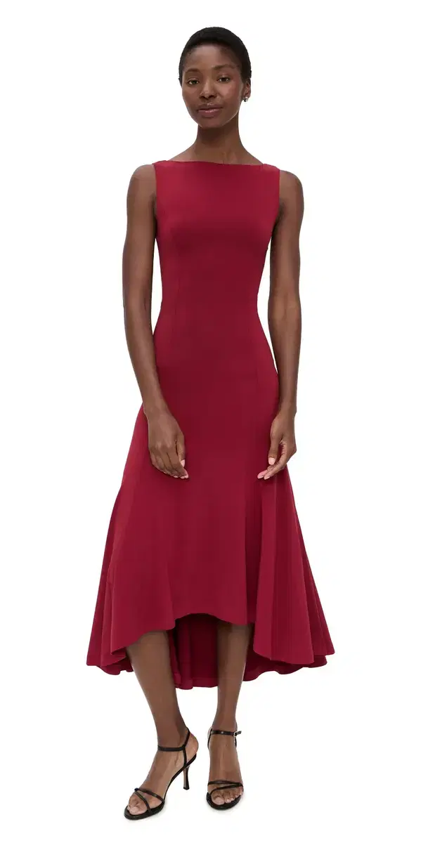Daye idi Dress Bordeaux