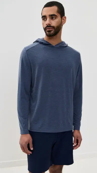 Fair Harbor The Seabreeze Hoodie Navy Blazer M | Thumbnail 2
