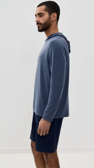 Fair Harbor The Seabreeze Hoodie Navy Blazer M | Thumbnail 4