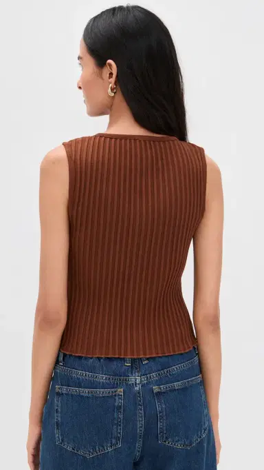 Free People Tilly Vest Honey Bronze L | Thumbnail 3 Free People Tilly Vest Honey Bronze L | Thumbnail 3