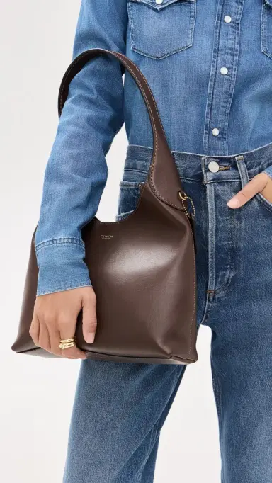 Coach Brooklyn Shoulder Bag 28 B4/Maple One Size | Thumbnail 4 Coach Brooklyn Shoulder Bag 28 B4/Maple One Size | Thumbnail 4
