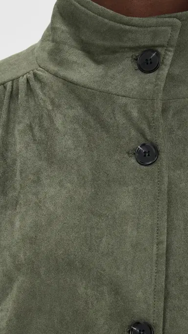 Lioness Luminous Faux Suede Jacket Safari | Thumbnail 6