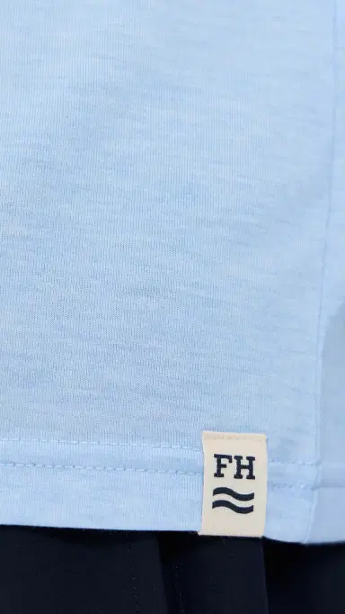 Fair Harbor The Seabreeze Hoodie Blue Glow L | Thumbnail 6