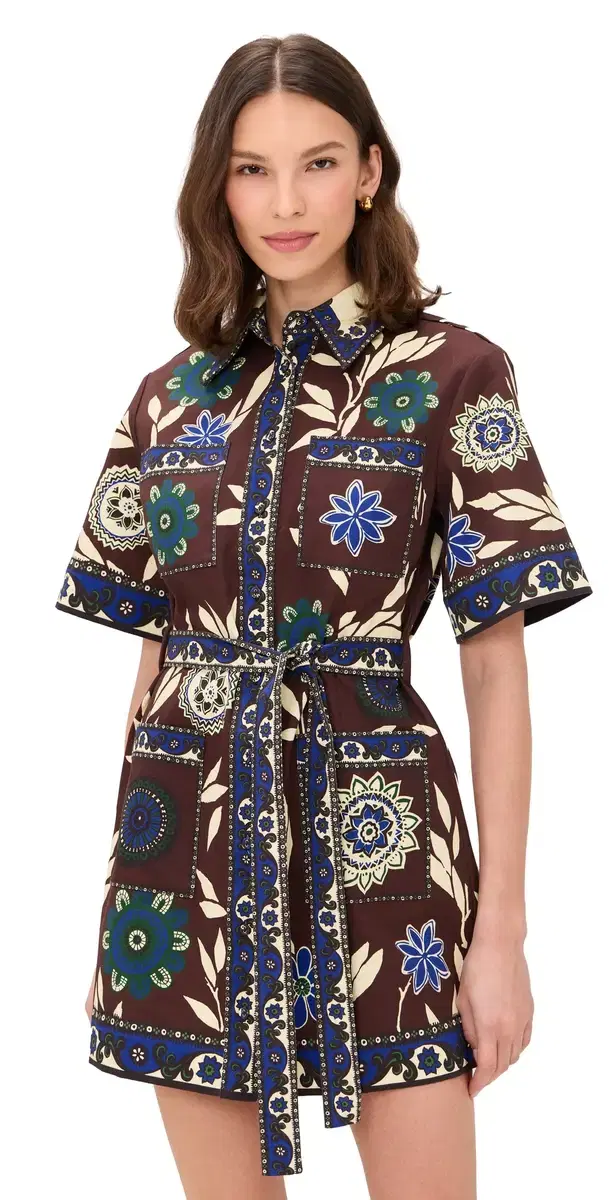 Jasper Mini Dress Chocolate